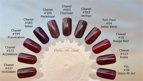 nail chanel|chanel nails color chart.